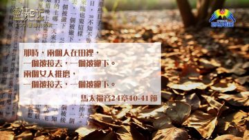創世電視《靈情日記》第100集 – 警醒的挑戰
