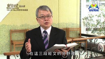 《靈情日記 – 舊約》- 第212集 : 為上帝的引導感恩