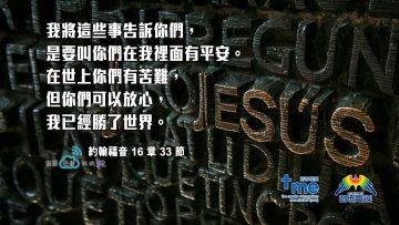 約翰福音16章33節 (文 #100) Compress to M